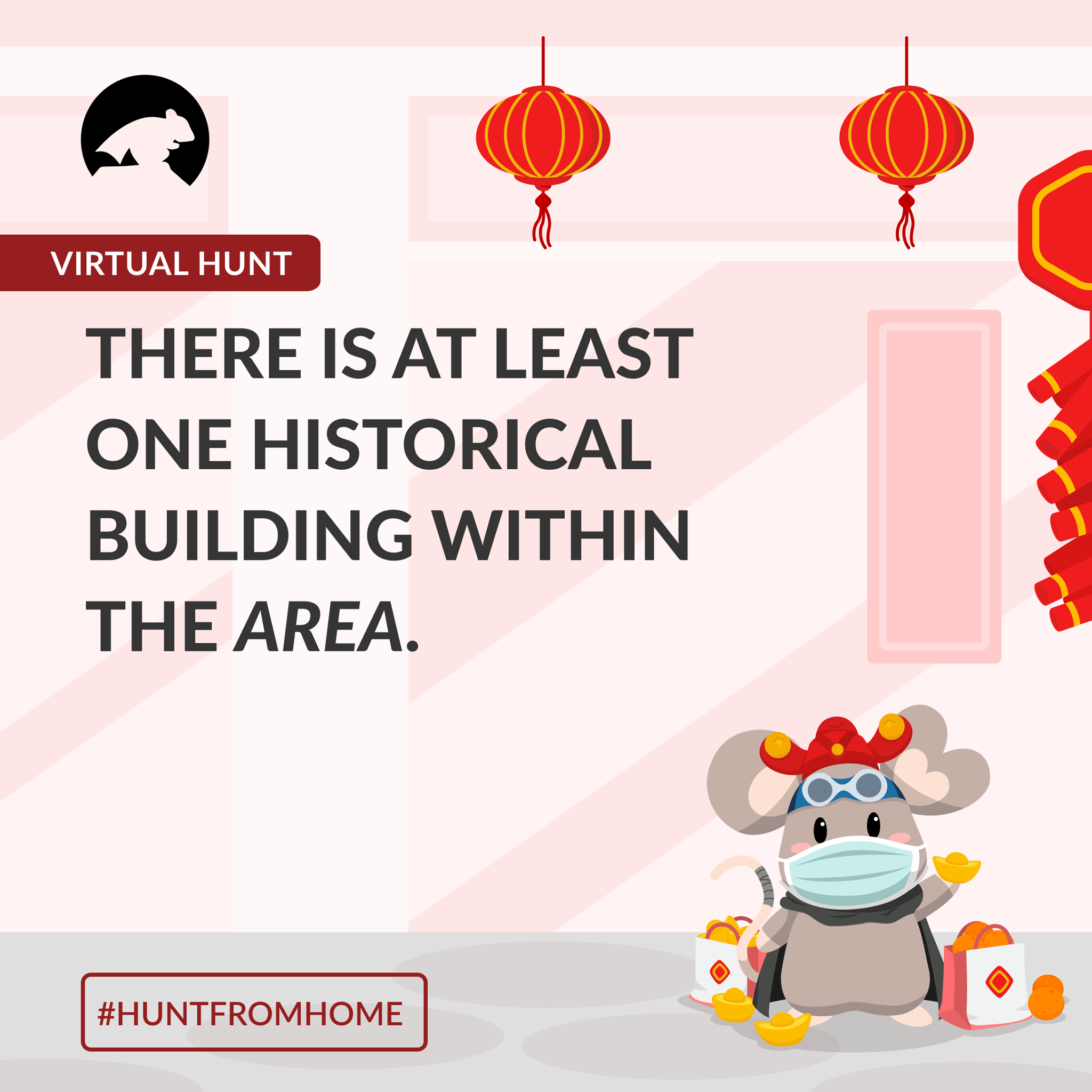 Daily Hint #1 for #HuntFromHome — CNY Edition
