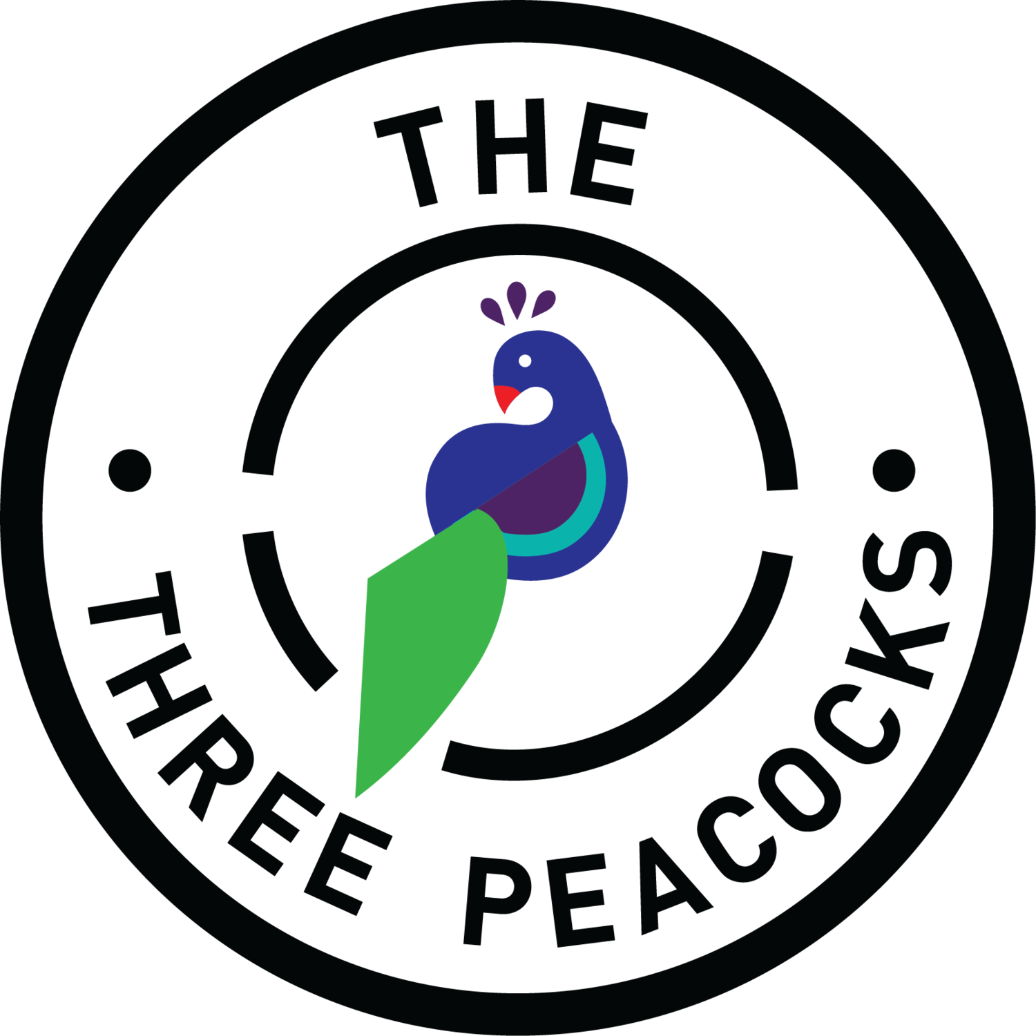 the three peacocks logo