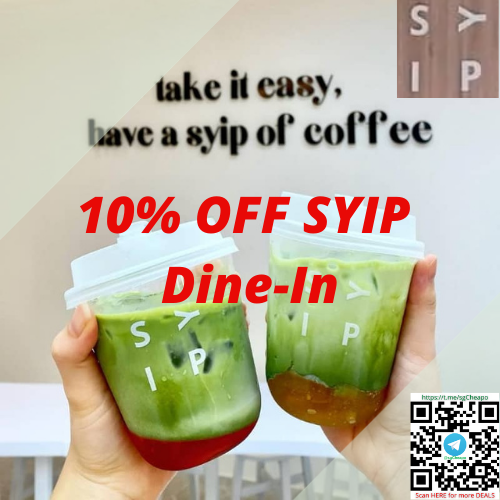 10% OFF SYIP Dine-In