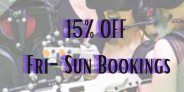 15% OFF Fri-Sun Bookings