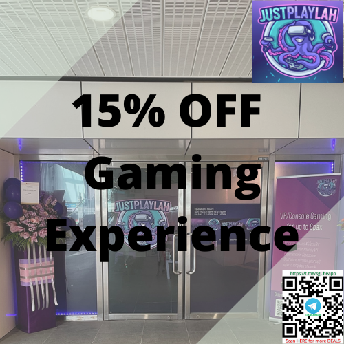 15% OFF Gaming Experience