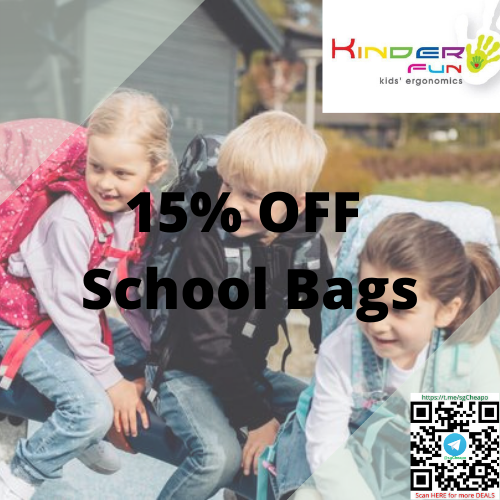 15% OFF School Bags Promo