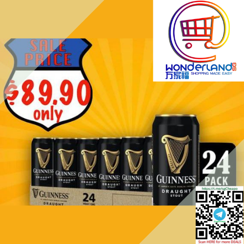 30% OFF Guinness Draught in Cans