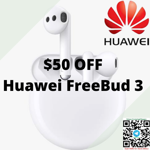 $50 OFF Huawei FreeBud 3