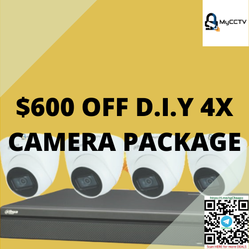 $600 OFF D.I.Y 4X CAMERA PACKAGE