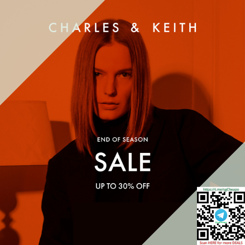 charles & keith end of season sale up to 30% off promo