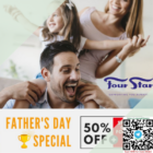 four star fathers day 50% off promo