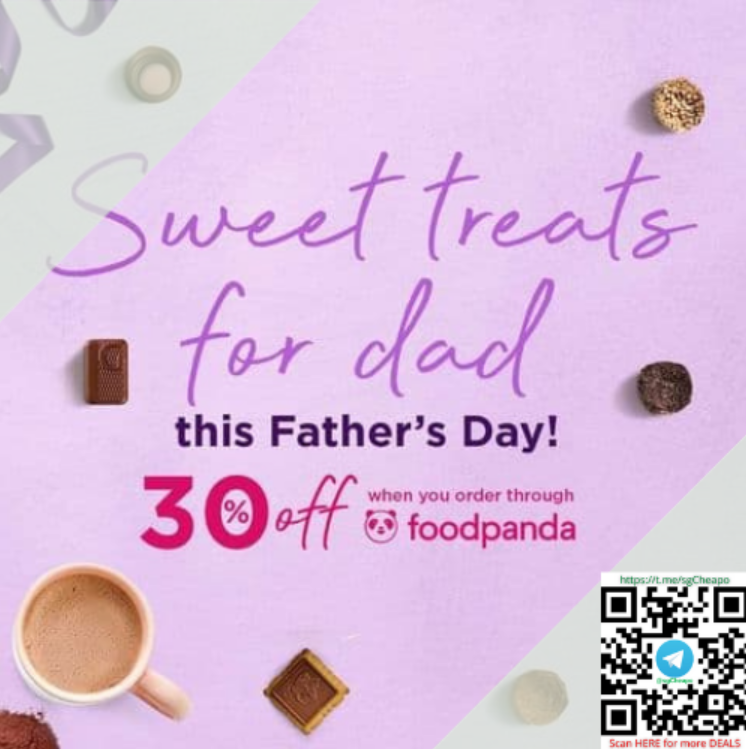 godiva 30% off fathers day sweet treats promo