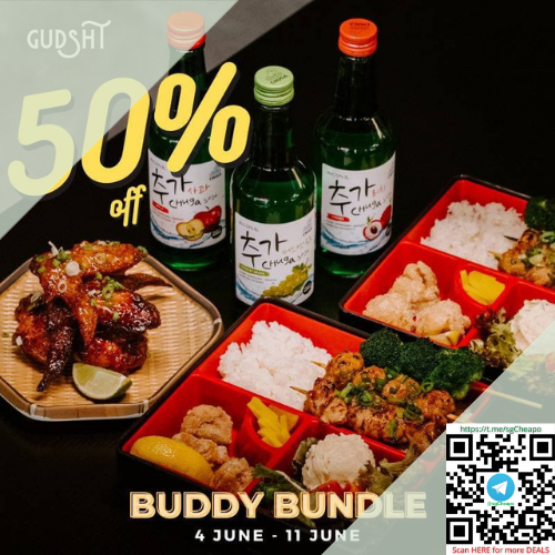 gudsht 50% off buddy bundle promo