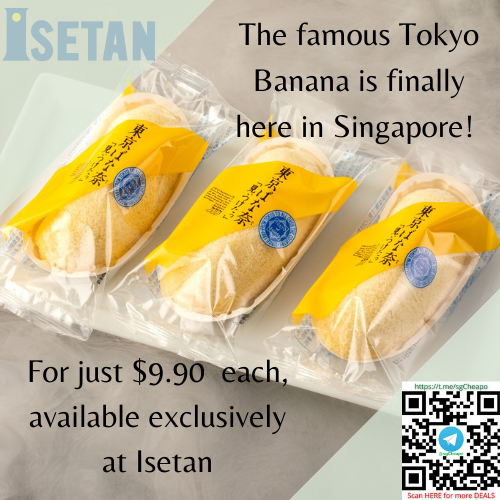 isetan tokyo banana 9.90 promo