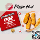 pizza hut free 4pc chicken tenders promo