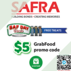 safra saf day nsmen $5 off grabfood code promo
