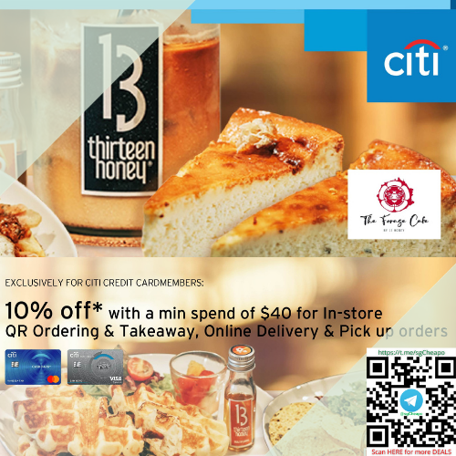 the forage cafe 10% off citibank promo