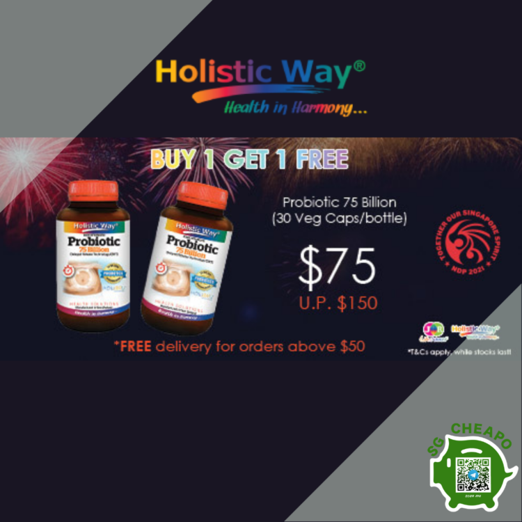 1-For-1 Probiotic @ $75