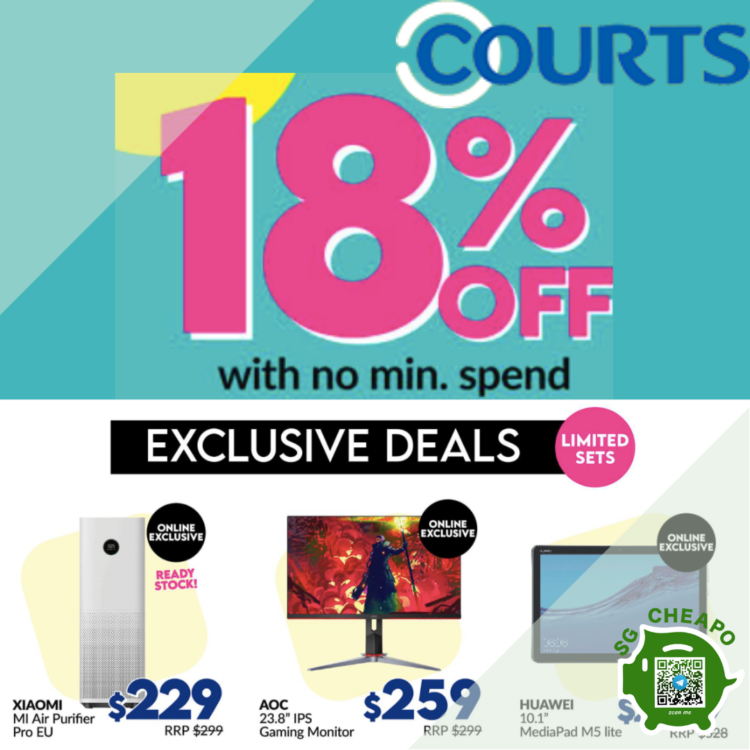 18% OFF Courts