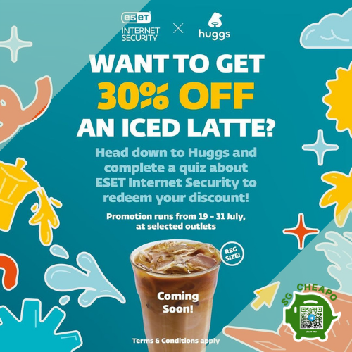 30% OFF iced latte
