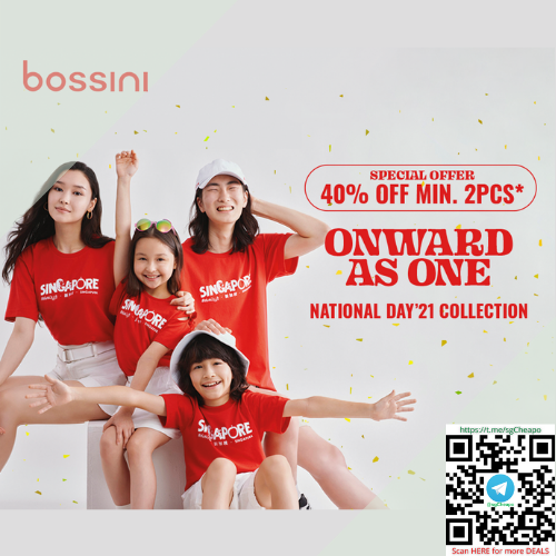 40% OFF Bossini NDP collection