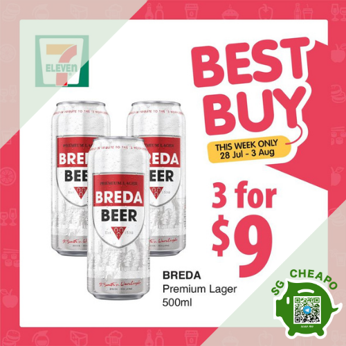 7 eleven 9 for 3 breda beers july promo