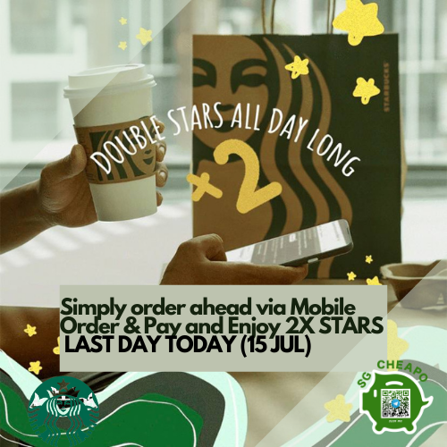 Double Stars Thursday @ Starbucks
