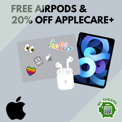 FREE AirPods + 20% OFF