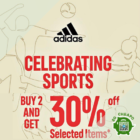 Up to 30% OFF Adidas