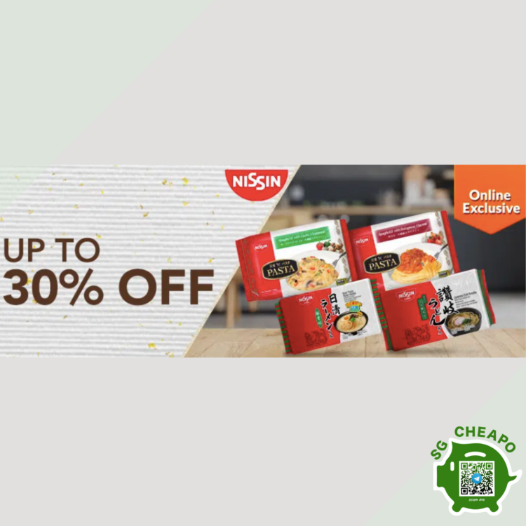 Up to 30% OFF Nissin