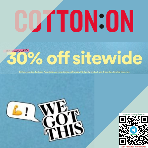 cotton on 30% off sitewide july promo