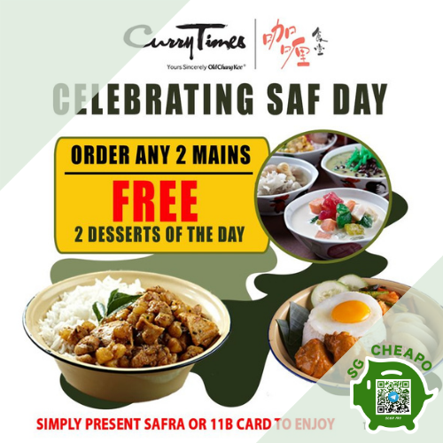 curry times 2 mains 2 desserts free promo