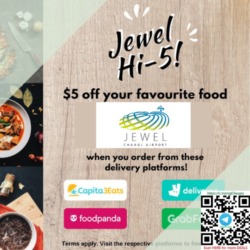 jewel changi $5 off delivery promo