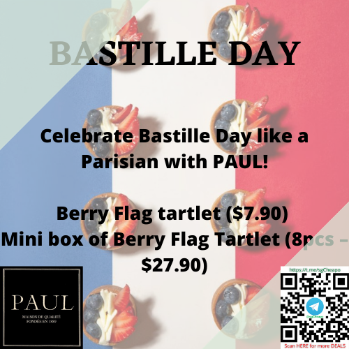 paul bastille day 8 pcs mini tartlet box promo