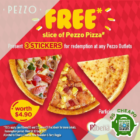 pezzo free slice 3 stickers promo