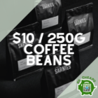 sarnies 10 250g coffee beans july