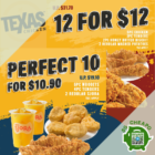 texas chicken 12 for 12 promo