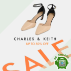 Charles & Keith - UP TO 50% OFF Charles & Keith - sgCheapo
