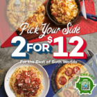 Domino's - 2 FOR $12 Pick Your Side - sgCheapo