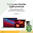 Gain City UP to $150 OFF Apple Products