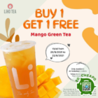 LiHO - BUY 1 GET 1 FREE Mango Green Tea - sgCheapo