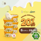Mr Bean - 20% OFF Udders Ice Cream Bundle 6 Cups - sgCheapo