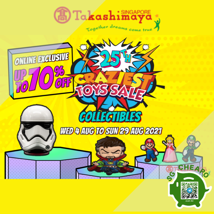 Takashimaya Up to 70% OFF Toys
