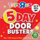 UP TO 50% OFF TOYS