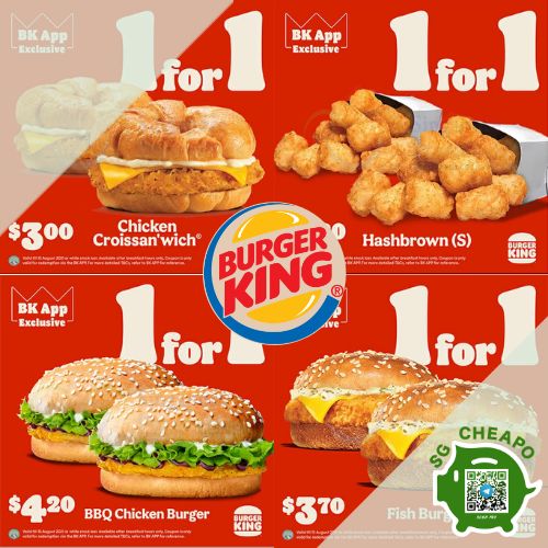 burger king 1 for 1 august promo
