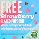 cathay free strawberry glaxed popcorn aug promo