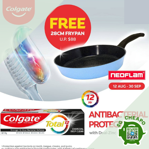 colgate free neoflam frying pan aug promo