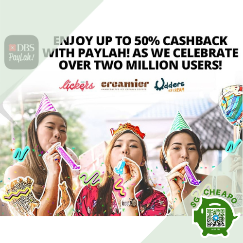 dbs paylah 50 cashback ice cream aug promo
