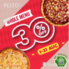pezzo 30 off national day promo