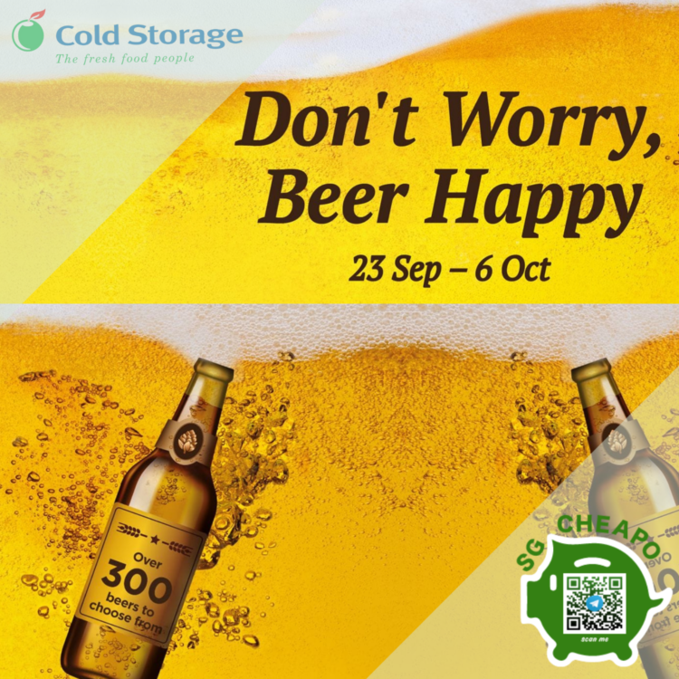 Cold Storage - UP TO 40% OFF Beer - sgCheapo