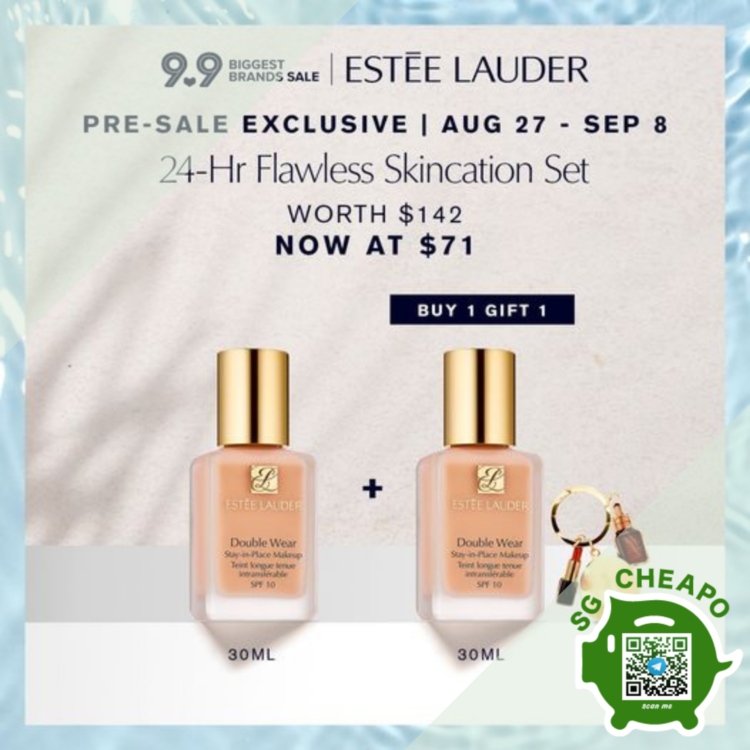 Estee Lauder - 50% OFF 24-Hr Flawless Skincation Set - sgCheapo