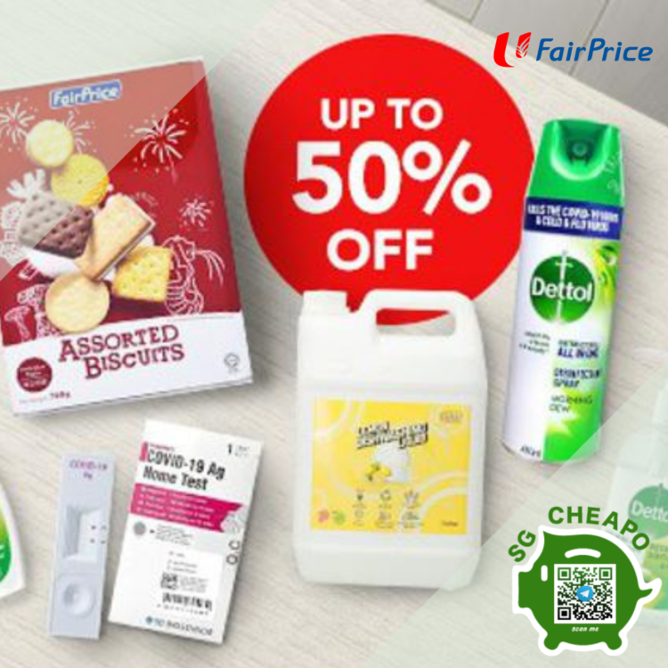 FairPrice Up to 50% OFF Dettol