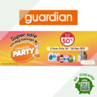 Guardian ORANGE PARTY UP TO 50% OFF