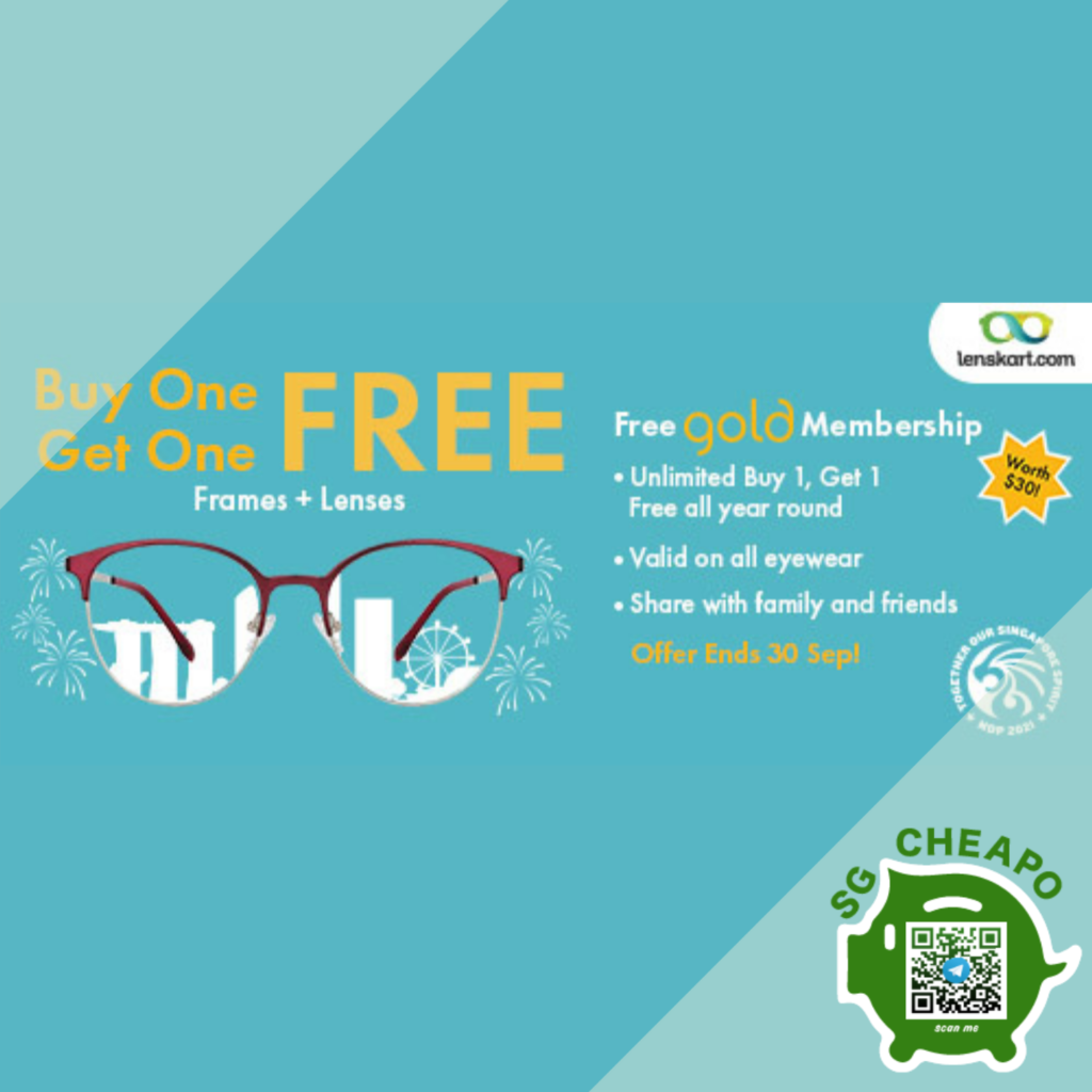 BUY 1 GET 1 FREE FRAMES/LENSES - sgCheapo